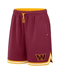 Fanatics Men's Burgundy Washington Commanders Fearless Drive Shorts