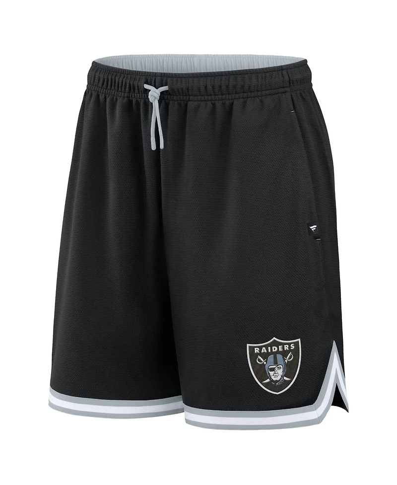 Fanatics Men's Black Las Vegas Raiders Fearless Drive Shorts