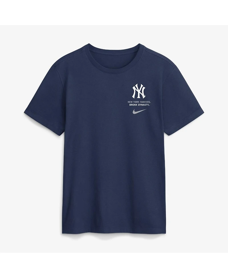 Nike Men's Navy New York Yankees Primetime 2-Hit T-Shirt