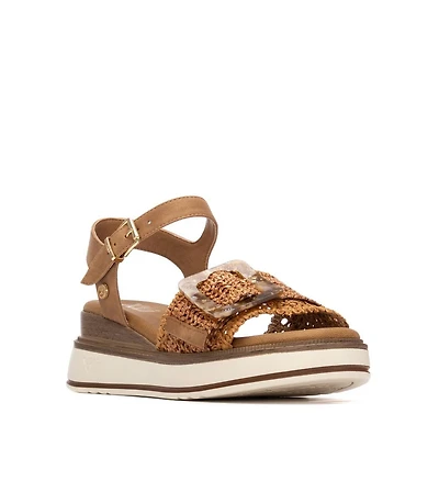 Xti Women's Comfort Mini Wedge Sandals