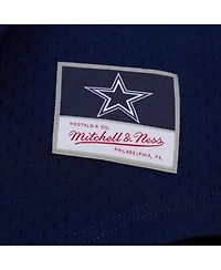 Mitchell & Ness Men's Navy Dallas Cowboys Head Coach Mesh Full-Button Fashion Jersey