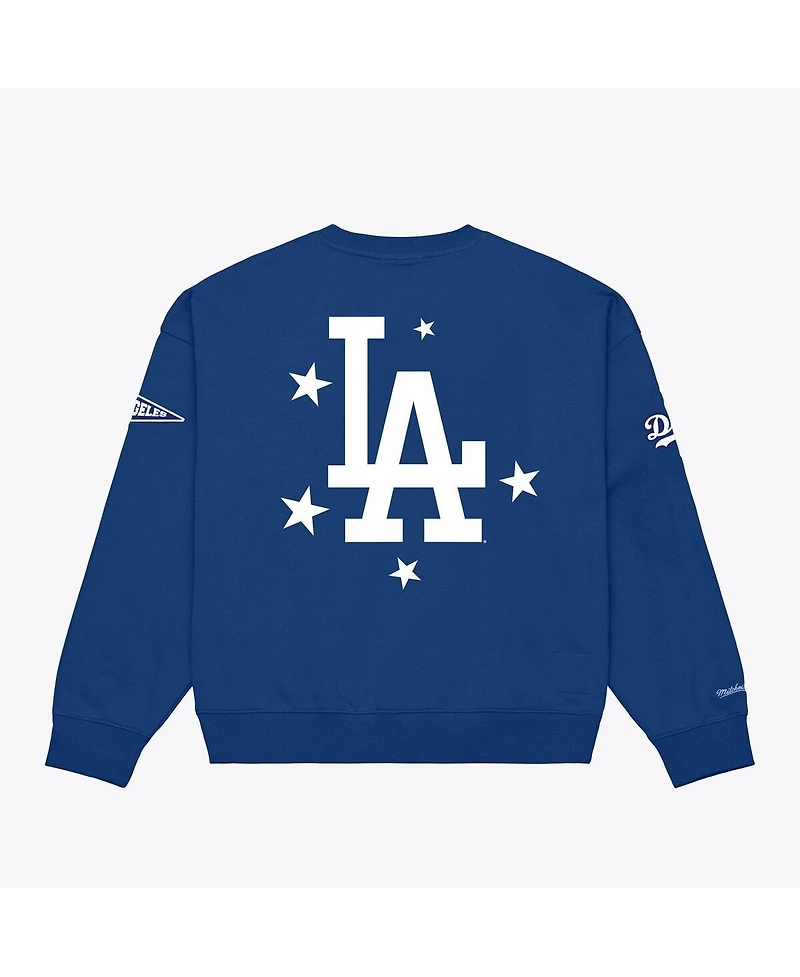 Mitchell & Ness Women's Royal Los Angeles Dodgers Pep Rally Sweatshirt