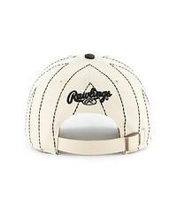 '47 Brand Men's x Rawlings Natural/Black San Francisco Giants Pinstripe Clean Up Adjustable Hat