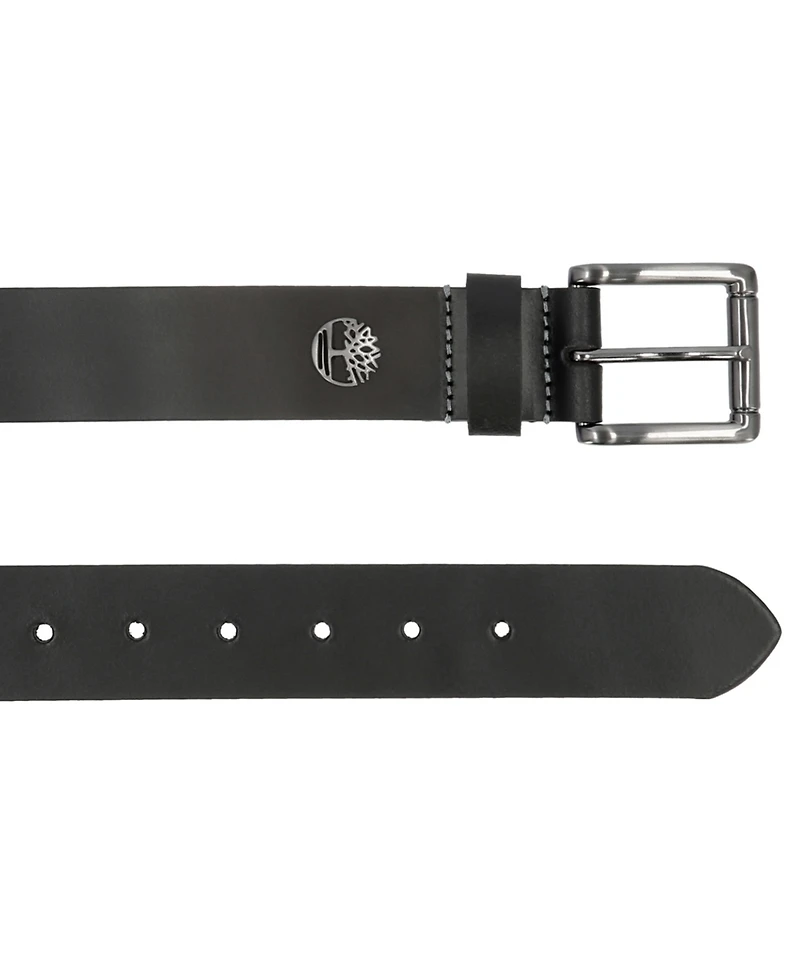 Timberland Men's Metal Tree Logo Belt