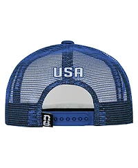 Outerstuff Men's White/Royal Usmnt Defender Adjustable Trucker Hat