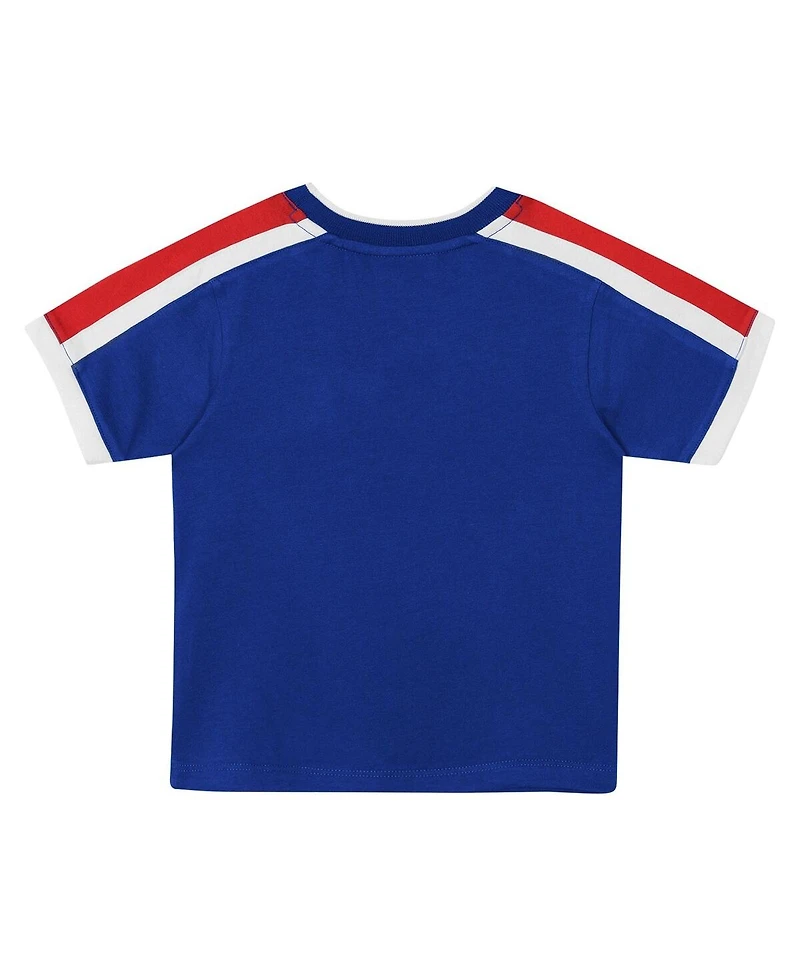 Outerstuff Toddler 2-Piece Royal Chicago Cubs Ground Ball T-Shirt and Shorts Set