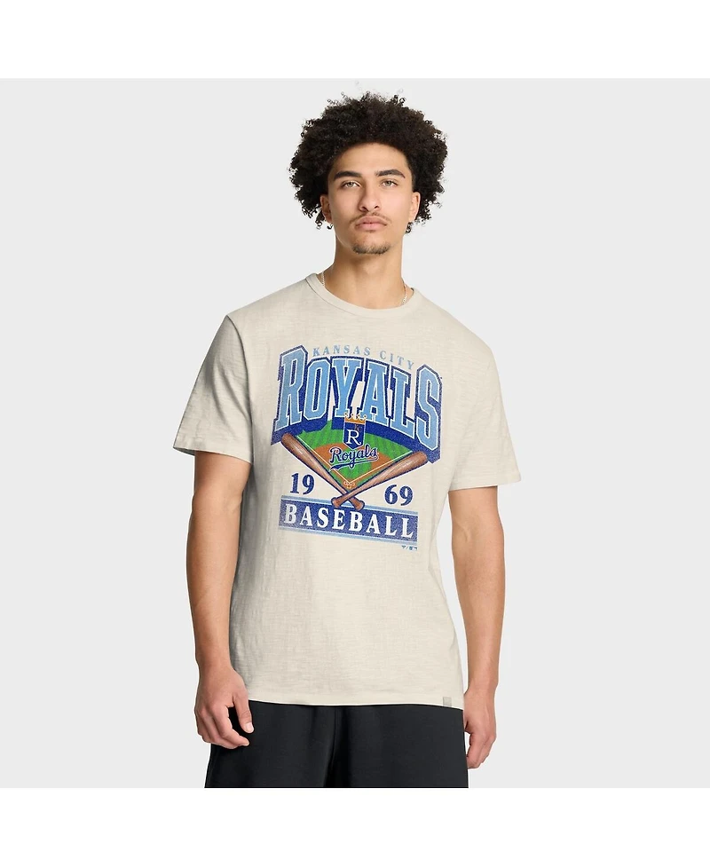 Fanatics Men's Tan Kansas City Royals Stadium Slub T-Shirt