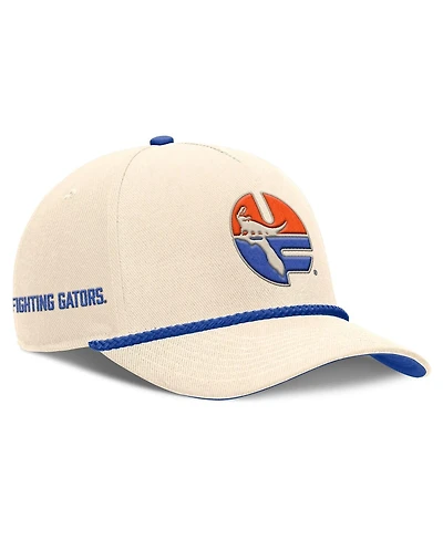 Nike Men's and Women's Natural Florida Gators Legacy Vintage Rope Rise Adjustable Hat