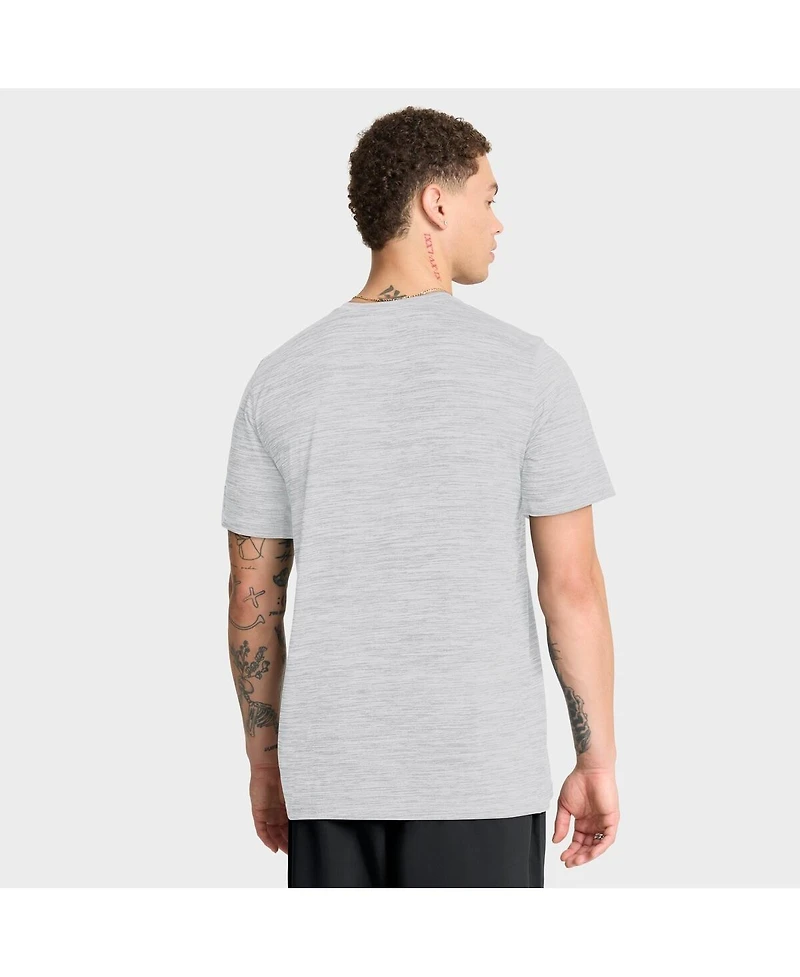 Nike Men's Ash Green Bay Packers Velocity Endurance Run Dri-fit T-Shirt