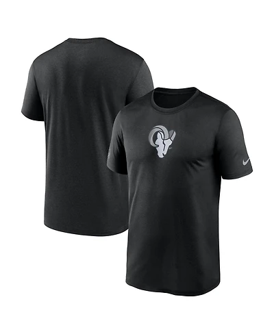 Nike Men's Black Los Angeles Rams Sideline Lead The Charge Legend Dri-fit T-Shirt