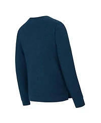 Concepts Sport Women's Navy Detroit Tigers Birch French Terry Long Sleeve T-Shirt
