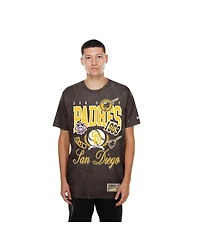 New Era Men's Brown San Diego Padres Mineral Wash T-Shirt