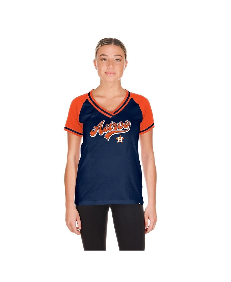 New Era Women's Navy Houston Astros Gameday V-Neck T-Shirt