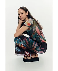 Desigual Women's Skirt Designed By Mr. Christian Lacroix