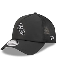 New Era Men's Black Chicago White Sox 2026 Batting Practice Alternate Apex 9FORTY Adjustable Hat