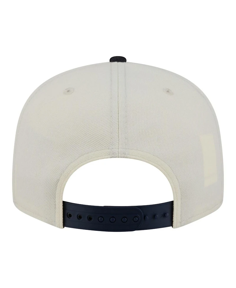 New Era Men's Cream/Navy Houston Astros Localized 9FIFTY Snapback Hat