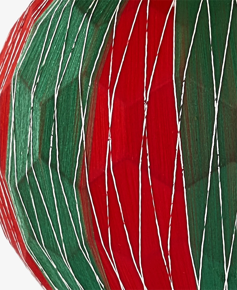 Holiday Lane Cozy Cabin Ball Ornament, Macy's Exclusive