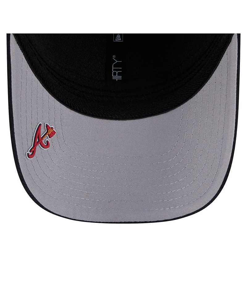New Era Men's Navy Atlanta Braves Dash 39THIRTY Flex Hat