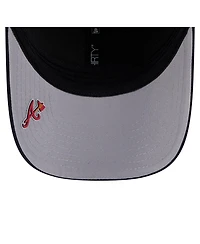 New Era Men's Navy Atlanta Braves Dash 39THIRTY Flex Hat