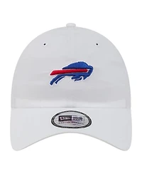 New Era Men's White Buffalo Bills Ripstop Casual Classic Adjustable Hat