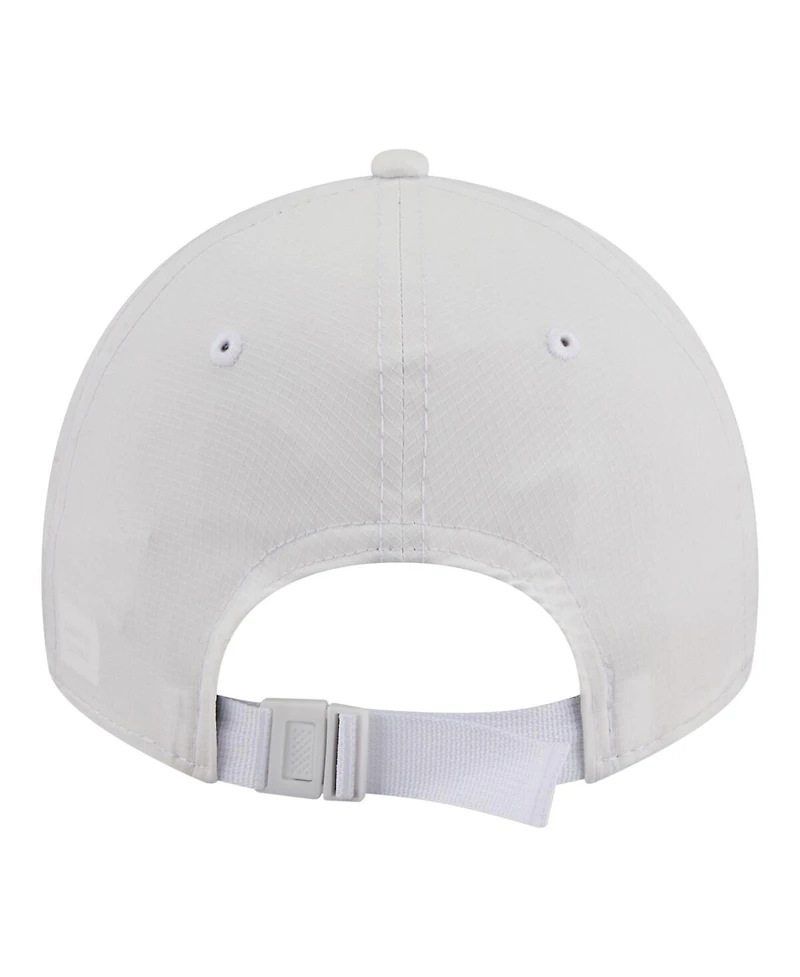 New Era Men's White Atlanta Braves Ripstop Casual Classic Adjustable Hat