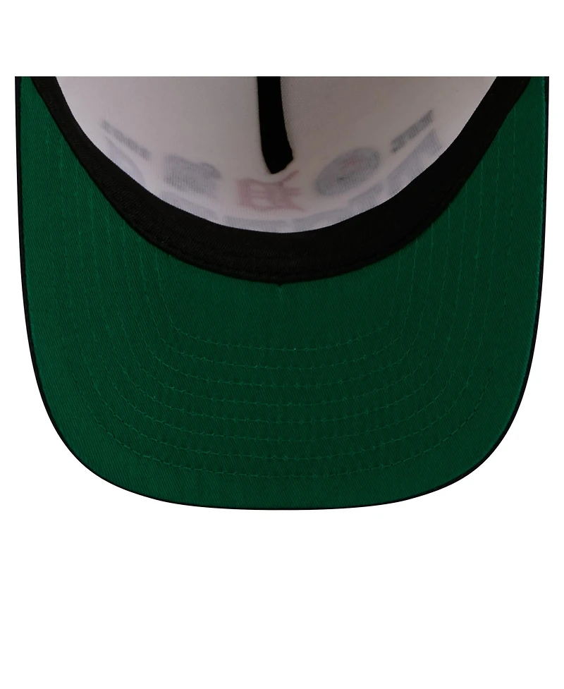New Era Men's Cream Detroit Tigers Throwback Tri-Hit A-Frame 9FIFTY Adjustable Hat