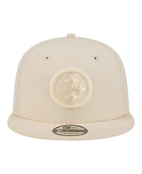 New Era Men's Cream Pittsburgh Steelers Colorpack 9FIFTY Snapback Hat