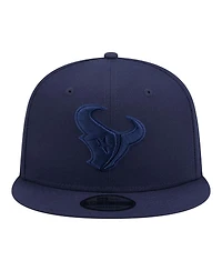 New Era Men's Navy Houston Texans Colorpack 9FIFTY Snapback Hat