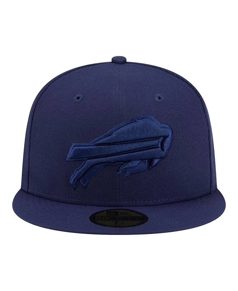 New Era Men's Navy Buffalo Bills Color Pack 59FIFTY Fitted Hat