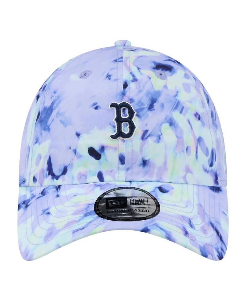 New Era Women's Royal Boston Red Sox Casual Classic Adjustable Hat