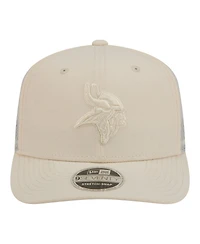New Era Men's Cream Minnesota Vikings Color Pack 9SEVENTY Adjustable Hat