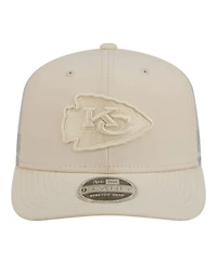 New Era Men's Cream Kansas City Chiefs Color Pack 9SEVENTY Adjustable Hat