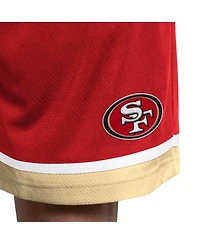 Starter Men's Scarlet San Francisco 49ers Power Play Mesh Shorts