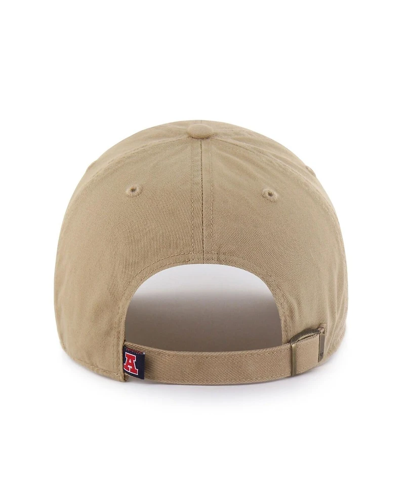 '47 Brand Men's Khaki Arizona Wildcats Vault Clean Up Adjustable Hat