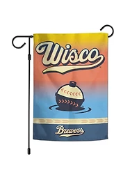 Wincraft Milwaukee Brewers 2026 City Connect Double-Sided 12" x 18" Garden Flag