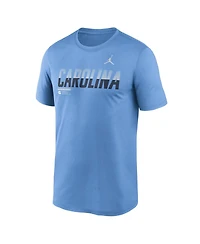 Jordan Men's Carolina Blue North Tar Heels Sideline Legend Dri-fit T-Shirt