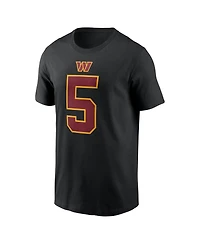 Nike Men's Jayden Daniels Washington Commanders Name and Number T-Shirt