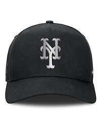 Nike Men's Black New York Mets Rise Dri-fit A-Frame Adjustable Hat