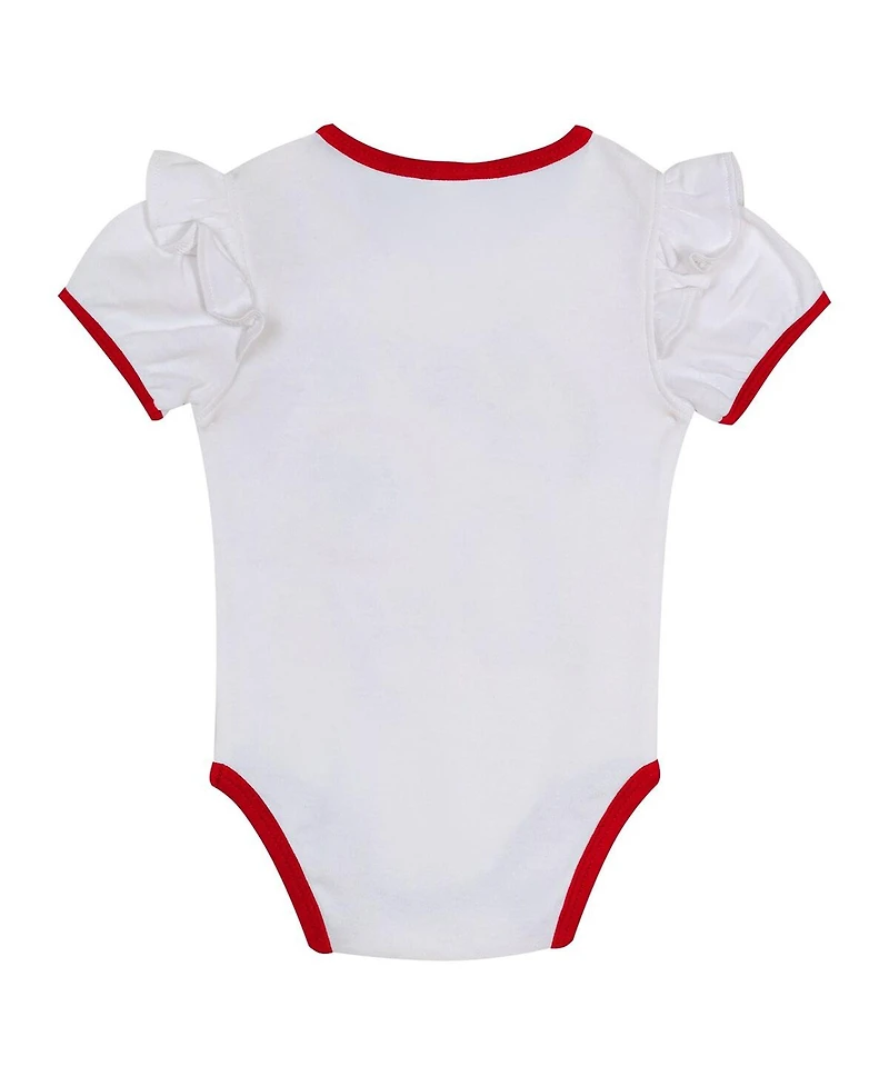 Outerstuff Baby Girls 2-Piece Philadelphia Phillies Bodysuit, Headband and Skirt Set
