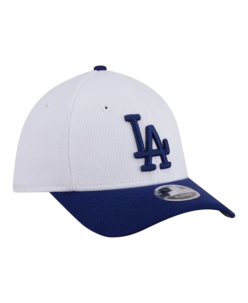 New Era Toddler White Los Angeles Dodgers Baseball 39THIRTY M-Crown Adjustable Hat