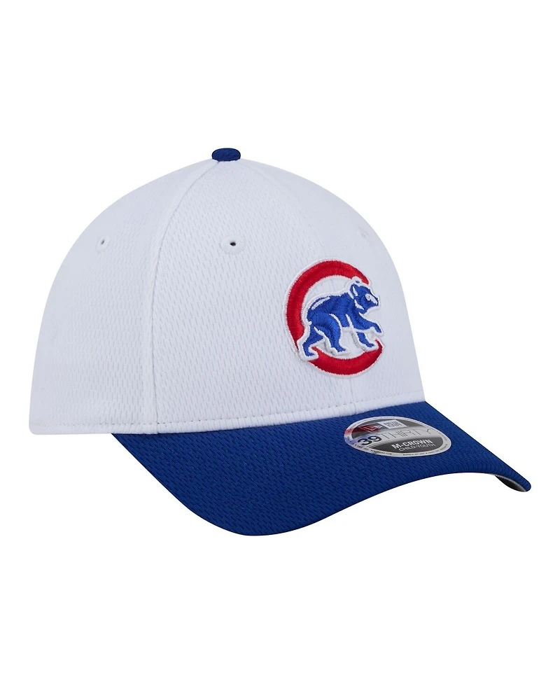 New Era Toddler White Chicago Cubs Baseball 39THIRTY M-Crown Adjustable Hat
