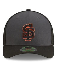 New Era Men's Gray/Black San Francisco Giants Player Replica Alternate 9FORTY M-Crown Adjustable Hat