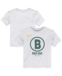 Nike Toddler White Boston Red Sox City Connect Logo T-Shirt