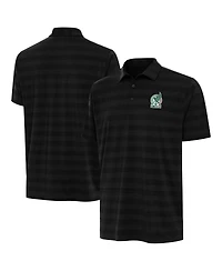 Antigua Men's Black Mexico National Team Channel Polo Shirt
