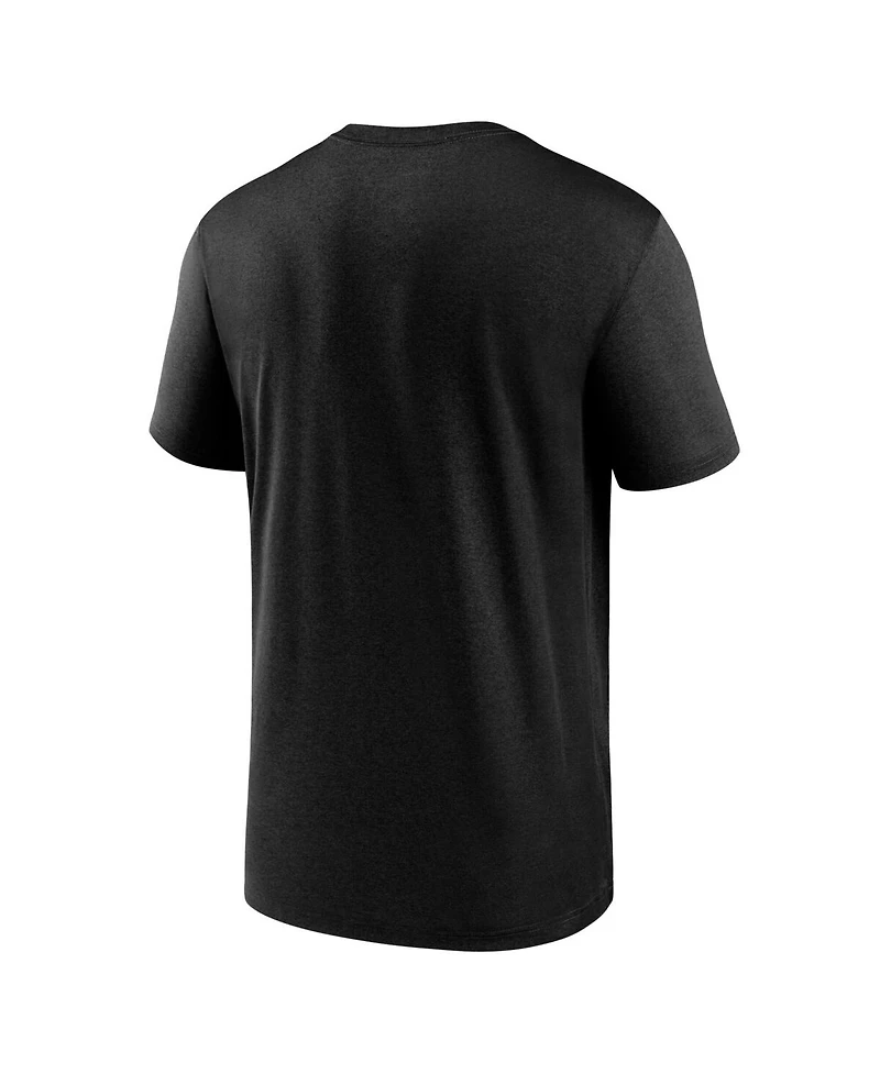 Nike Men's Black Cincinnati Bengals Primetime Legend Wordmark Dri-fit T-Shirt