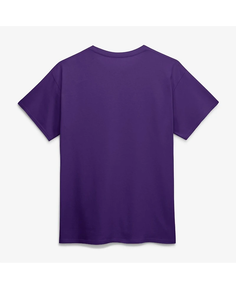 Logo Athletic Men's Purple Colorado Rockies Wordmark T-Shirt