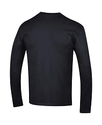 Champion Men's Black Pittsburgh Steelers Seal Long Sleeve T-Shirt