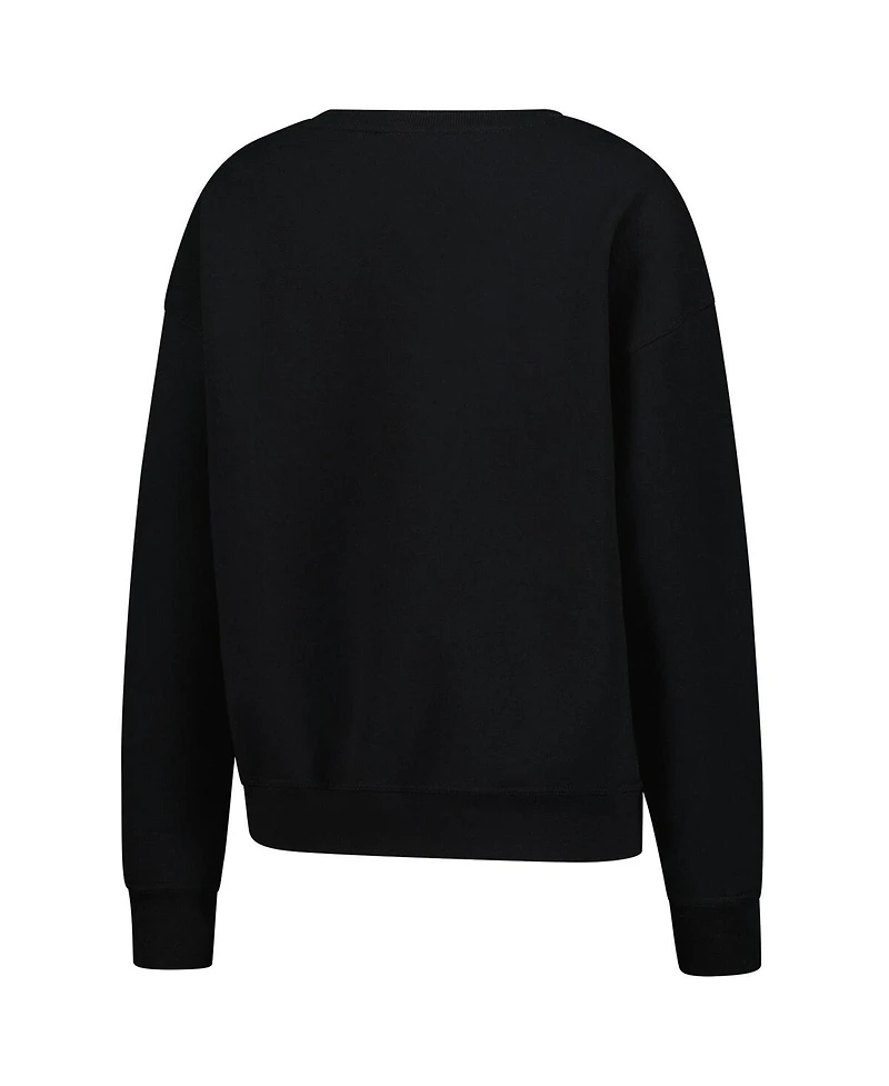 Champion Women's Black Lsu Tigers Powerblend Sweatshirt