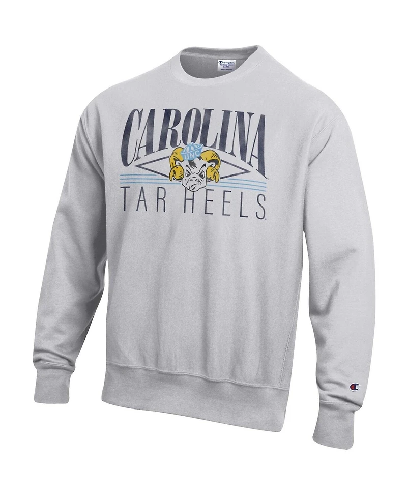 Champion Men's Gray North Carolina Tar Heels Reverse Weave Fleece Sweatshirt