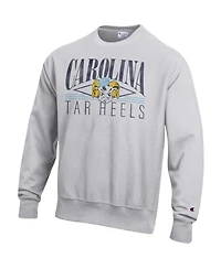 Champion Men's Gray North Carolina Tar Heels Reverse Weave Fleece Sweatshirt